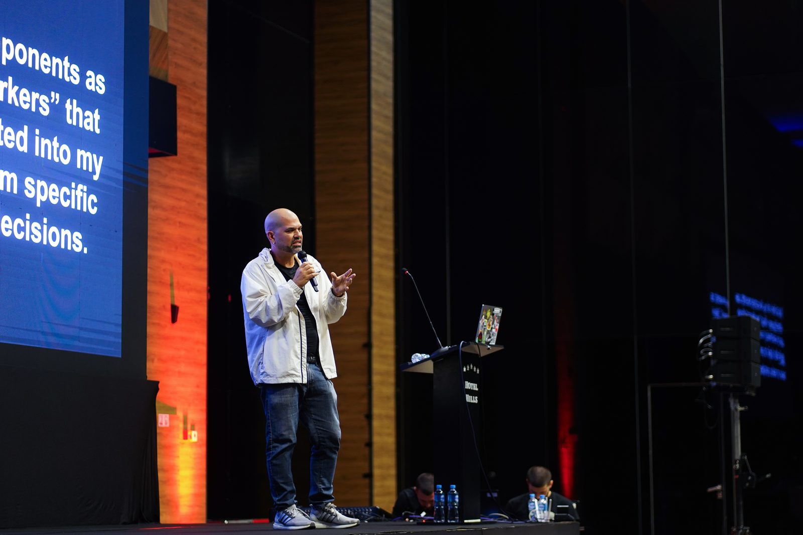 Obie Fernandez — On stage at EuRuKo, Sarajevo